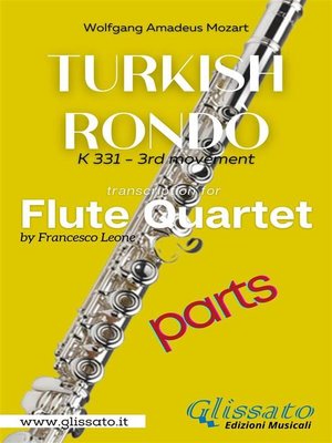 cover image of Turkish Rondò--Flute Quartet (parts)